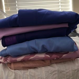 6 pair Fabletics leggings all new never worn size large